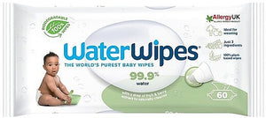 WaterWipes Plastic-Free Textured Cleaning Wipes for Toddlers & kids ( 2 years + ) 4 pack