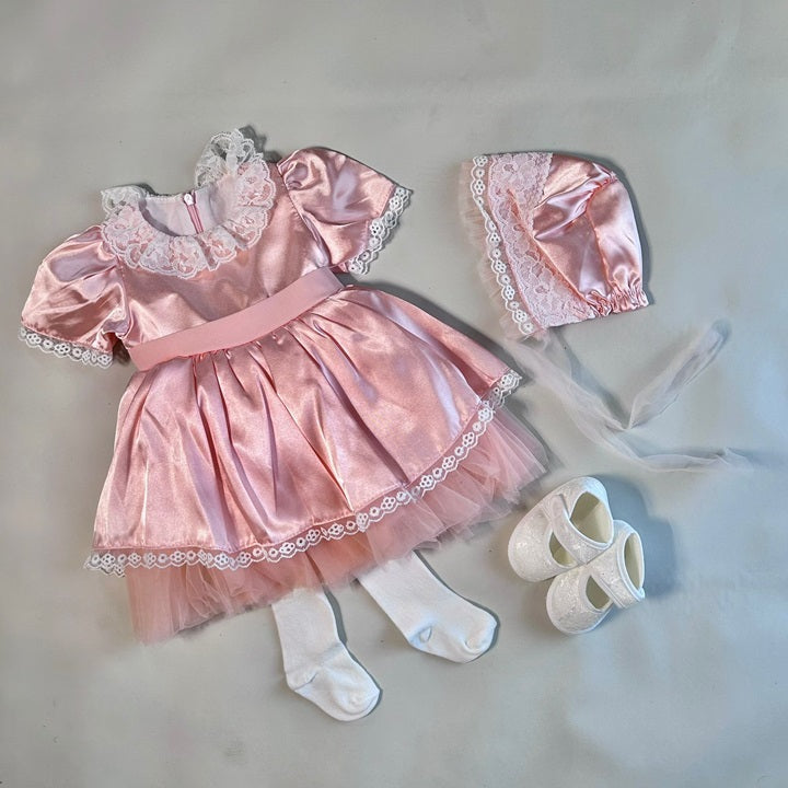 Pugi Baby Dress Set, Milarda (Different sizes)