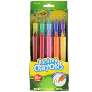 Crayola Bathtub Crayons, Assorted Colors