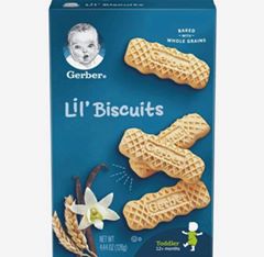 Gerber Snacks for Baby Lil Biscuits,