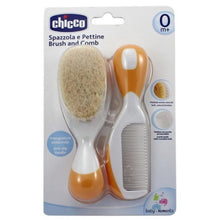 Load image into Gallery viewer, Chicco Baby Brush and Comb in Orange
