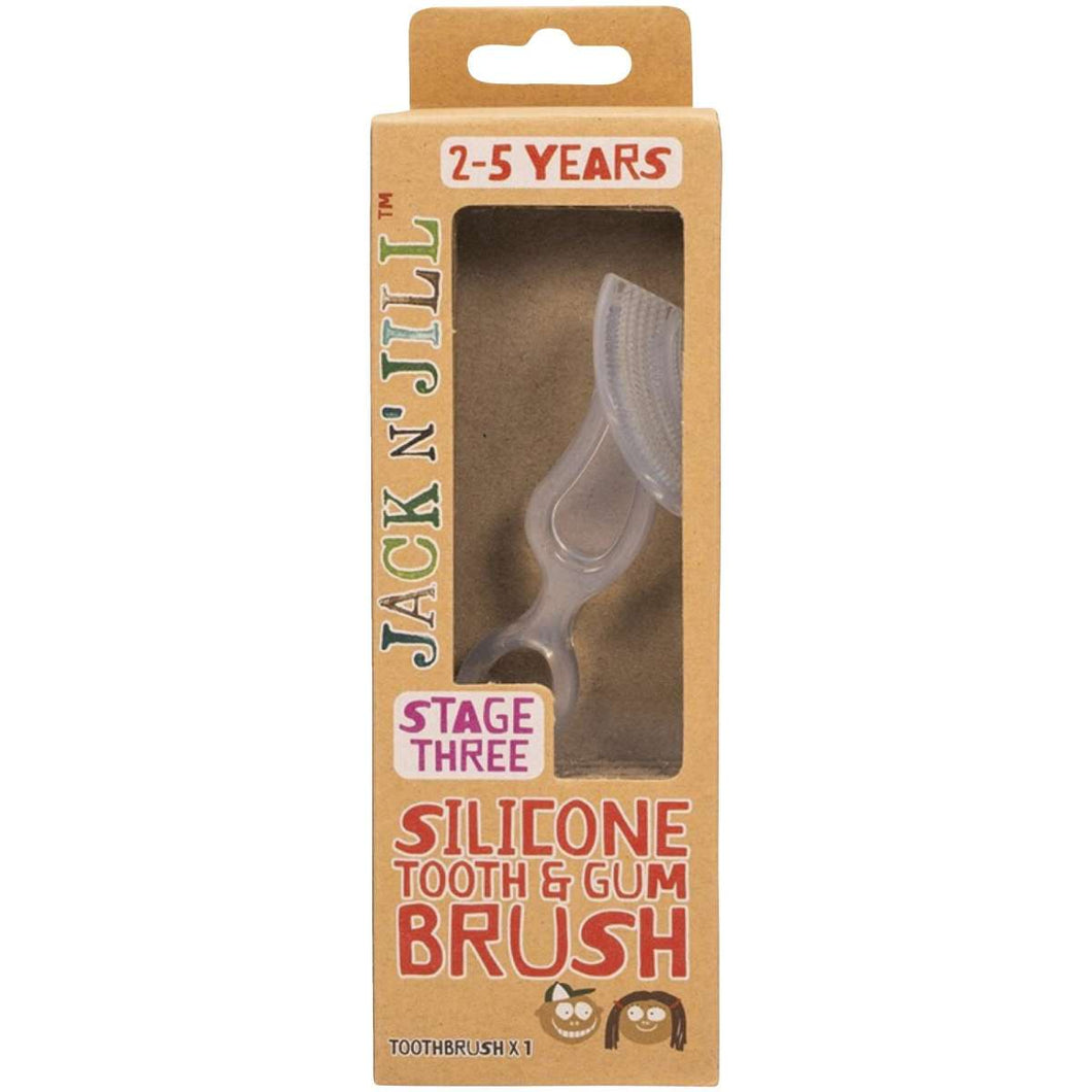 Jack N Jill Silicone Tooth & Gum Brush 2-5 years