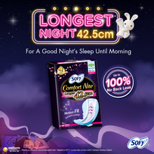 Load image into Gallery viewer, SOFY Comfort Nite Pads ( 42.5cm)
