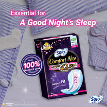 Load image into Gallery viewer, SOFY Comfort Nite Pads ( 42.5cm)
