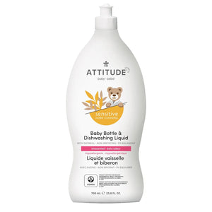 Attitude Baby Bottle & Dish Soap  (700ml)