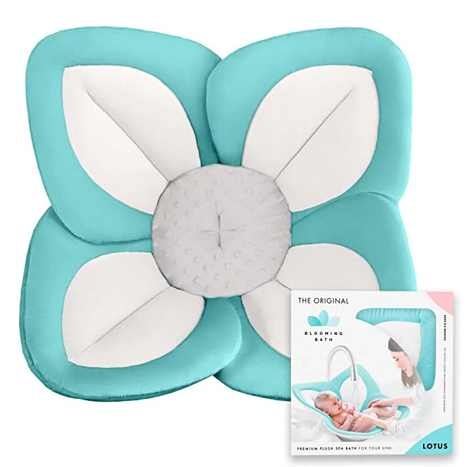 Blooming Baby Bath Lotus Blue, White