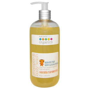 Nature's Baby Organics - Shampoo & Body Wash, Vanilla Tangerine