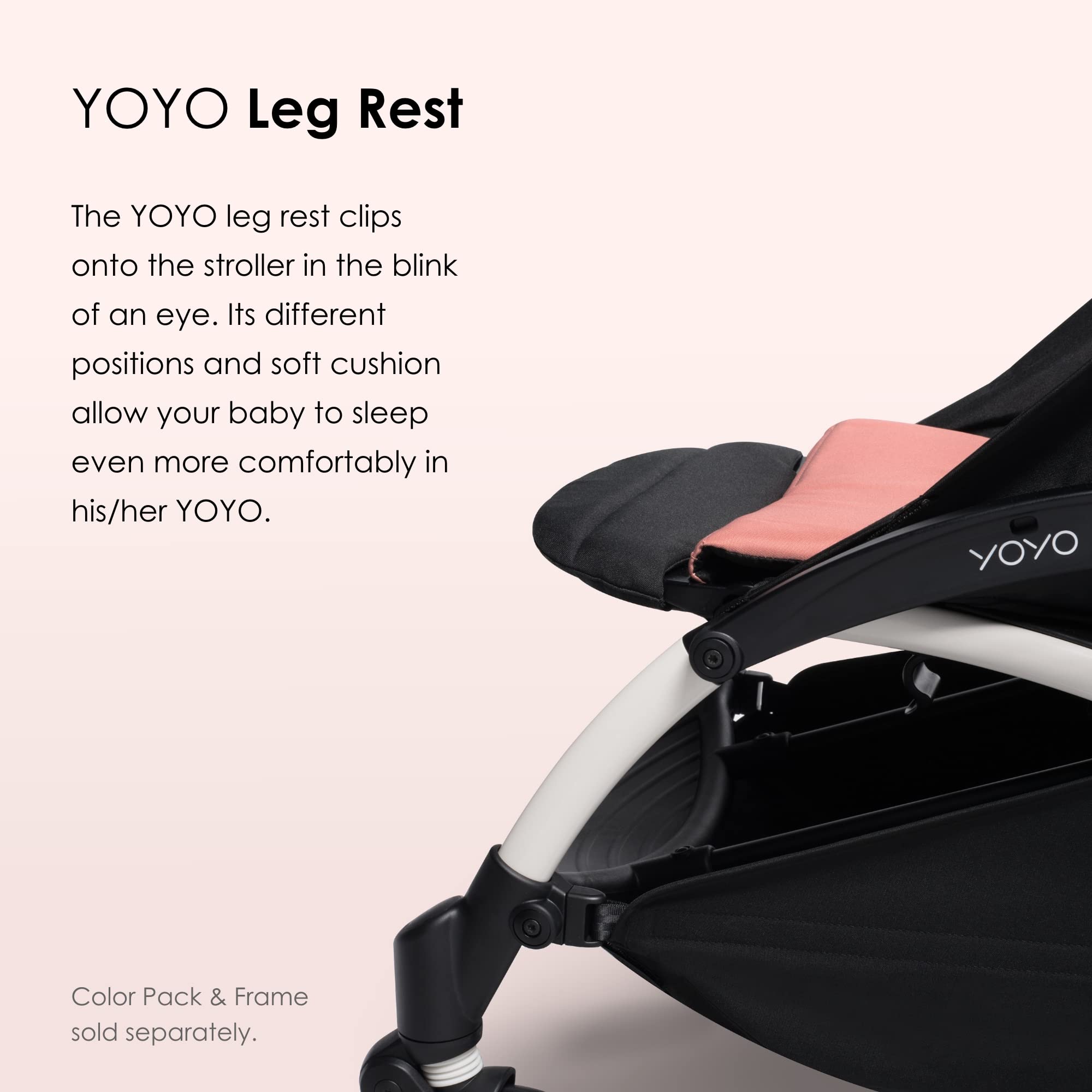 Stokke YOYO Stroller Leg Rest – Mummy and me - Main Image