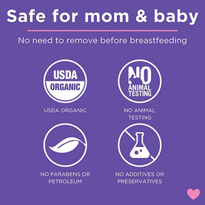 Lansinoh Organic Nipple Cream for Breastfeeding,
