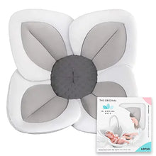 Load image into Gallery viewer, Blooming Baby Bath Lotus Grey, white
