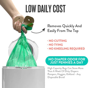 Prince Lionheart MY TWIST’R™ Diaper Disposal System refill bags