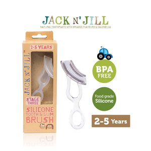 Jack N Jill Silicone Tooth & Gum Brush 2-5 years