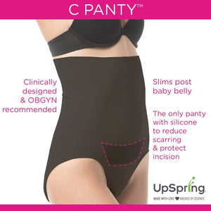 UpSpring, C-Shape Panty, Postpartum Care C-section with Silicone Pad