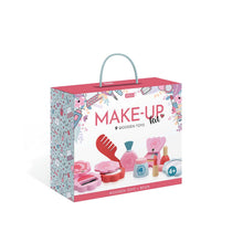 Load image into Gallery viewer, SASSI MAKE-UP KIT, 9-PC WOODEN TOYS &amp; BOOK SET, 4 YRS PLUS
