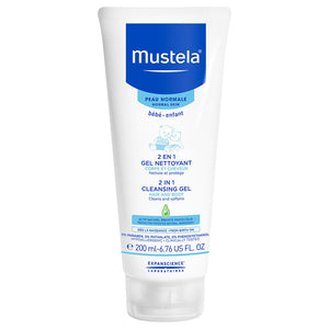 Mustela 2 in 1 Shower Gel For Baby Hair & Body - 200 ml