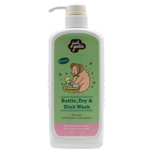 Just Gentle - Organic Bottle, Toys & Dish Wash 500ml