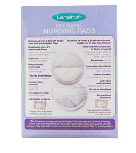 Lansinoh 60 Pieces - Breast absorbent masks for milk leakage