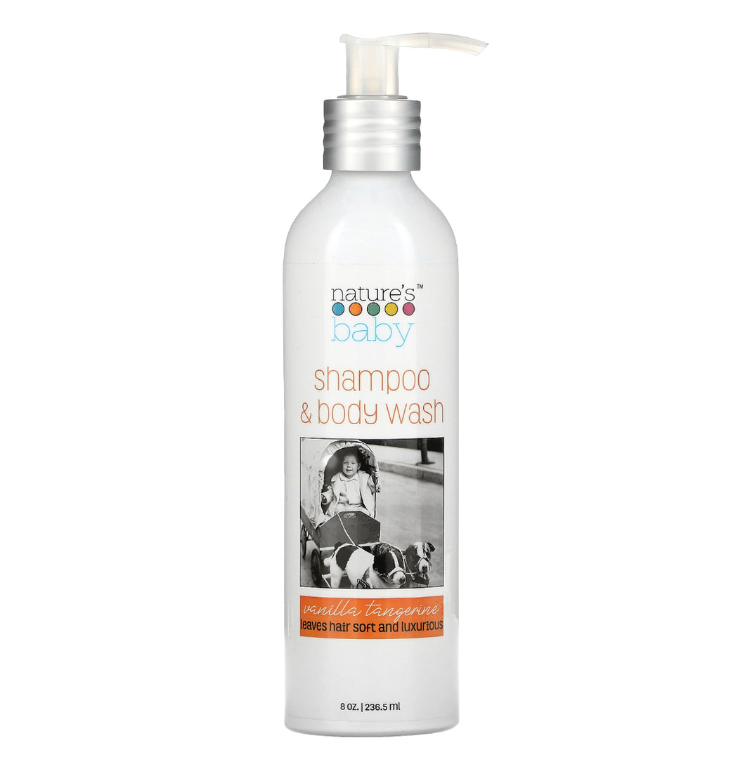 Shampoo & Body Wash Vanilla Tangerine  🌾🍊 236.5ml