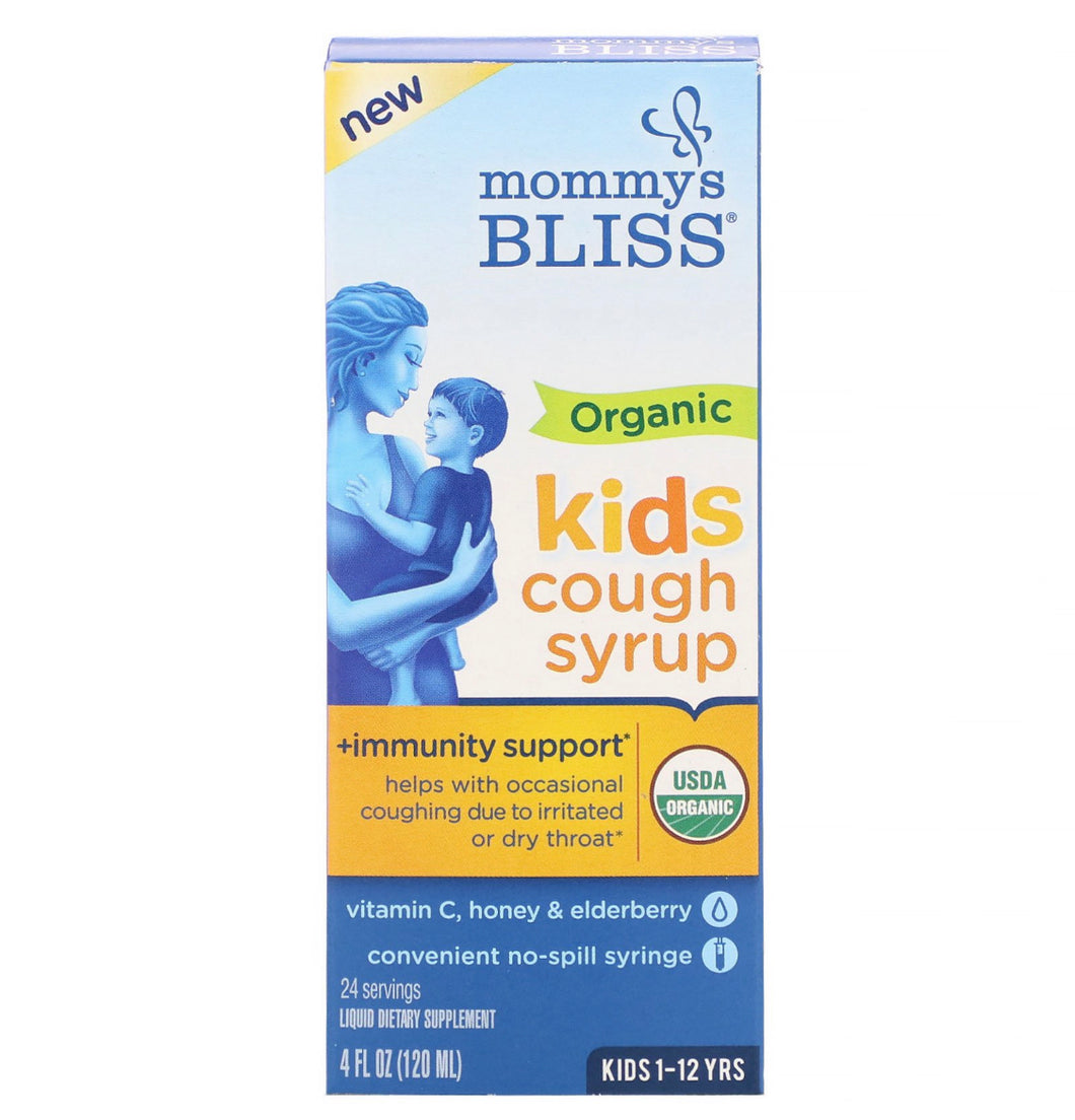 Organic cough syrup for children suitable for 1-12 years