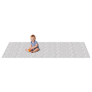 Skip Hop Baby Play Mat, Reversible Foam Floor Mat, 86" x 52", Little Traveler's