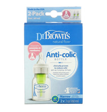 Load image into Gallery viewer, Dr. Brown&#39;s Natural Flow  (0m+)2 Pack Bottles 60ml
