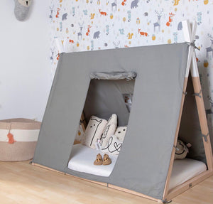 سرير خشبي للأطفال قياس 90*200 (بالطلب المسبق )