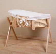 Load image into Gallery viewer, Childhome MOSES BASKET + MATTRESS - SOFT CORN HUSK
