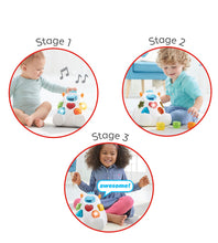 Load image into Gallery viewer, Skip Hop Developmental Learning Shape Sorter, 3-Stage Spinning &amp; Sorting Toddler Toy
