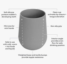 Load image into Gallery viewer, EZ PZ Tiny Cup, 100% Silicone Training Cup for Infants
