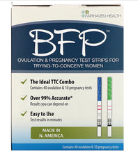 Load image into Gallery viewer, Fairhaven Health, BFP, Ovulation &amp; Pregnancy Test Strips For Trying-To-Conceive Women
