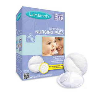 Lansinoh 60 Pieces - Breast absorbent masks for milk leakage