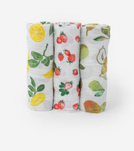 Load image into Gallery viewer, Little Unicorn Cotton Muslin Swaddle Fruit Stand
