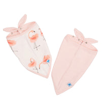 Load image into Gallery viewer, Little Unicorn Deluxe Muslin Flamingo 2 pcs
