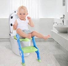 Load image into Gallery viewer, Step Stool Foldable Potty Trainer Seat💚

