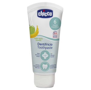 Chicco Toothpaste, Apple Banana Flavor for 6m+