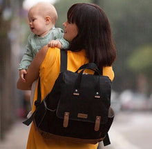 Load image into Gallery viewer, BABYMEL ROBYN CONVERTIBLE BACKPACK BLACK👌🏻♥️
