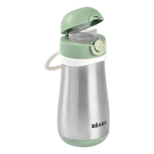 Load image into Gallery viewer, Beaba - Stainless Steel Bottle w/ Handle 350ml
